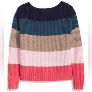 Old Navy Boatneck Striped Sweater - XS